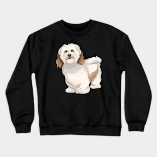 Havanese Dog Color 1 Crewneck Sweatshirt